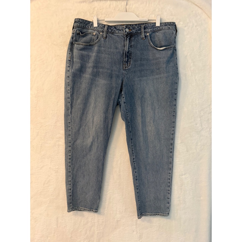 Madewell The Perfect Vintage Jean Medium Wash High Rise Tapered Denim 18W